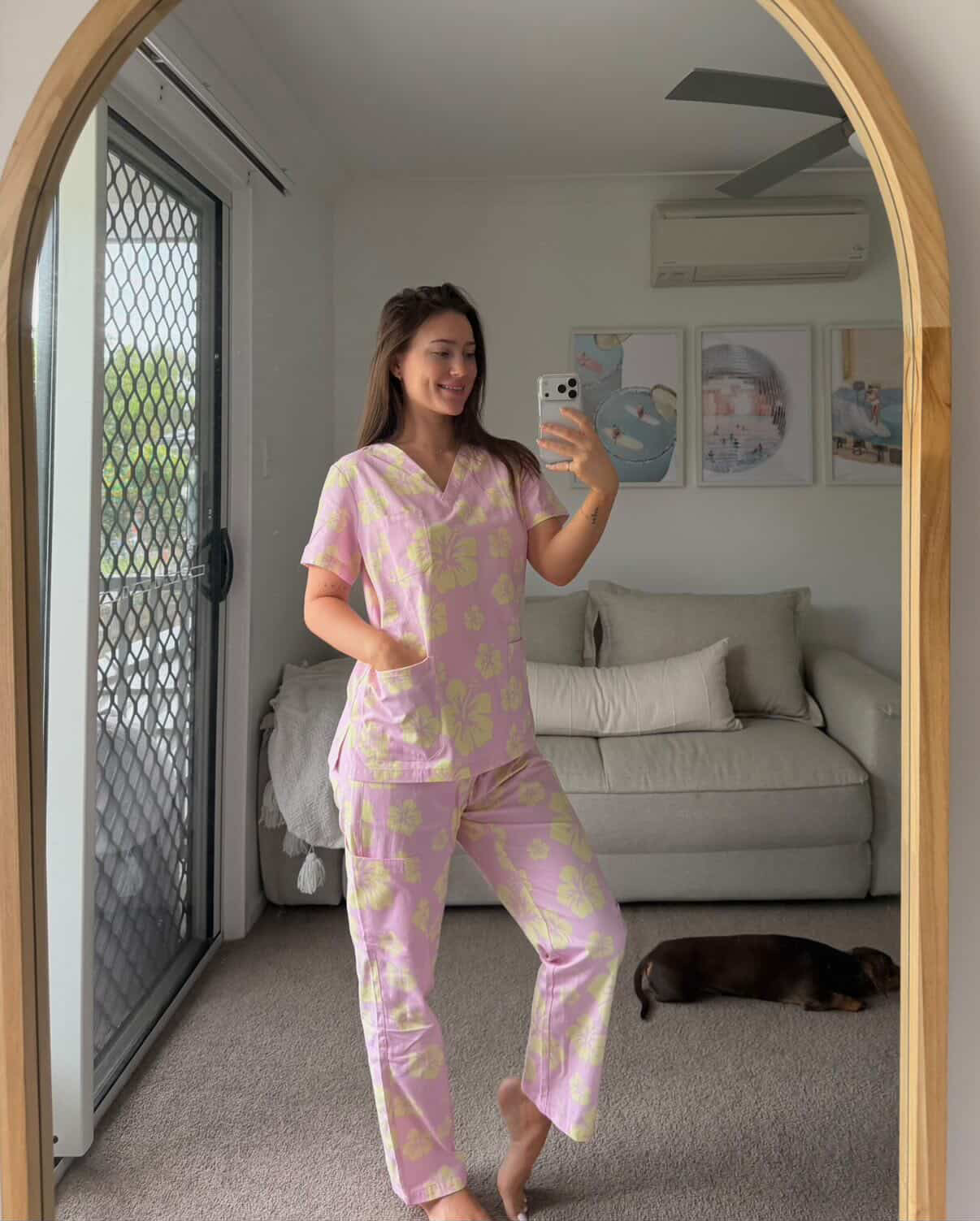 Tropic Pink Scrub Set
