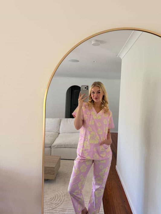 Tropic Pink Scrub Set
