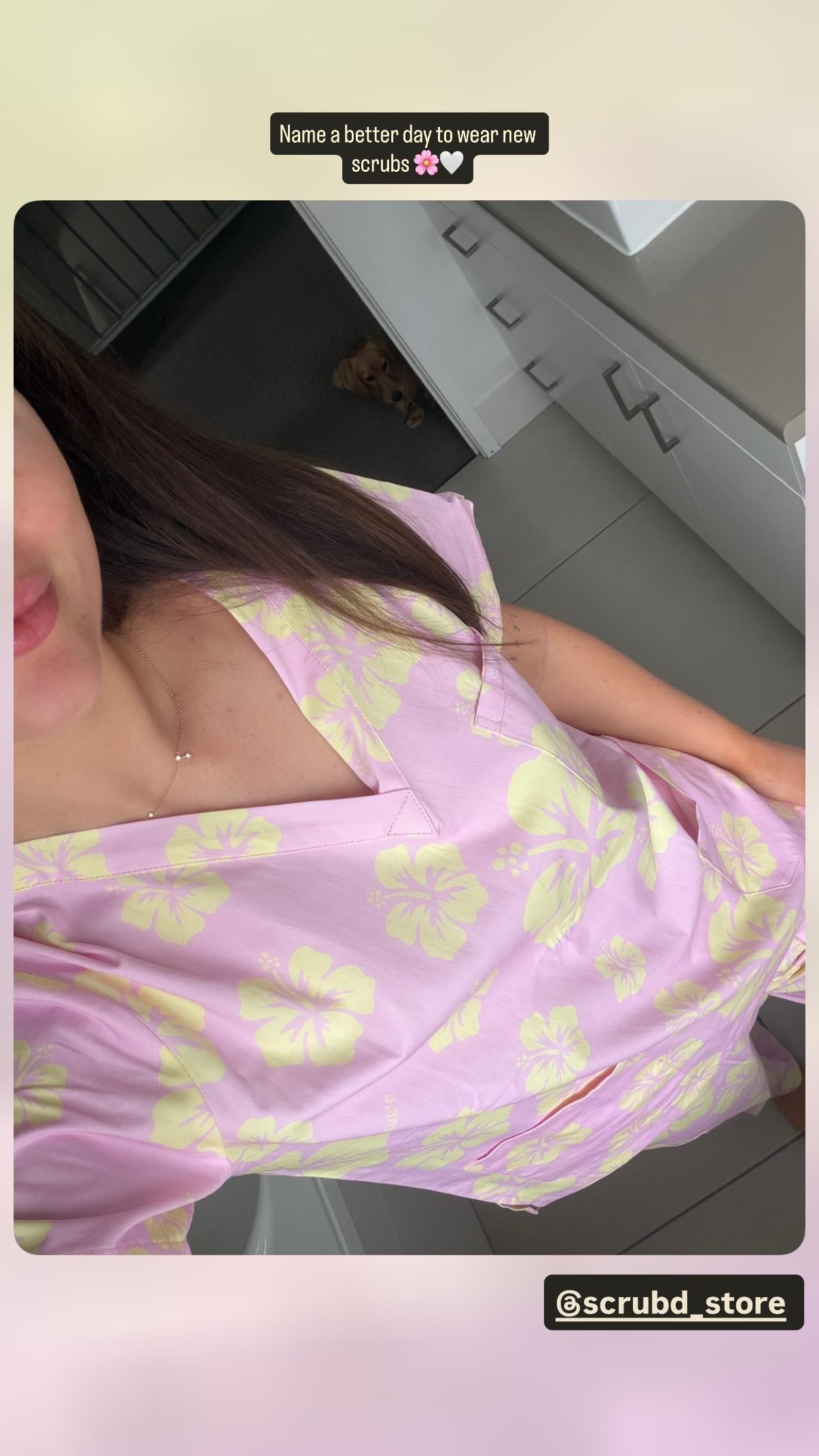 Tropic Pink Scrub Set