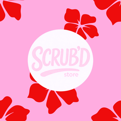 PRE-ORDER Guava Bloom Scrub Set
