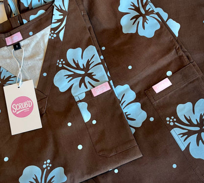 PRE-ORDER Espresso Bloom Scrub Set