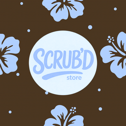 PRE-ORDER Espresso Bloom Scrub Set