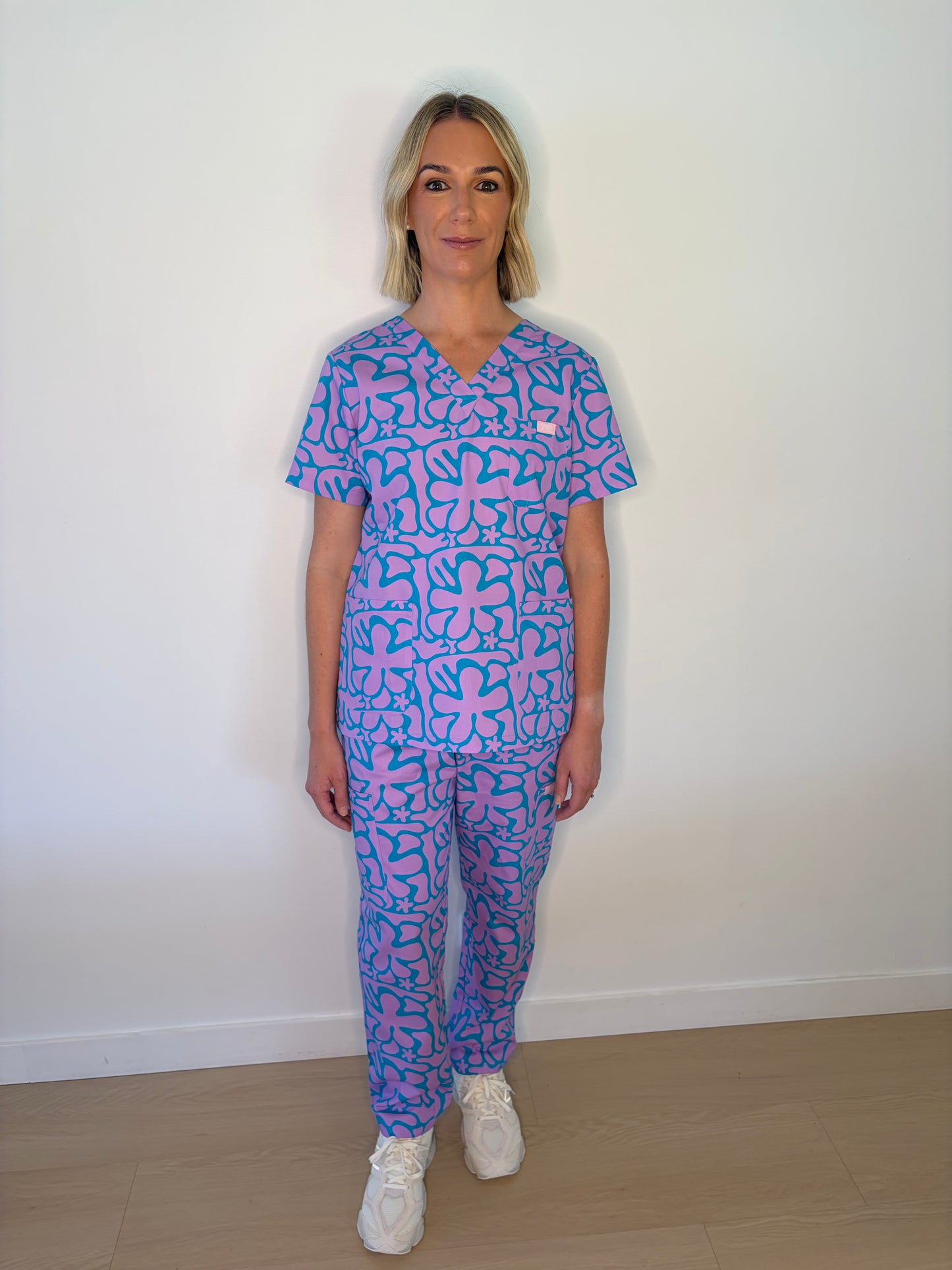Aloha Bloom Scrub Set