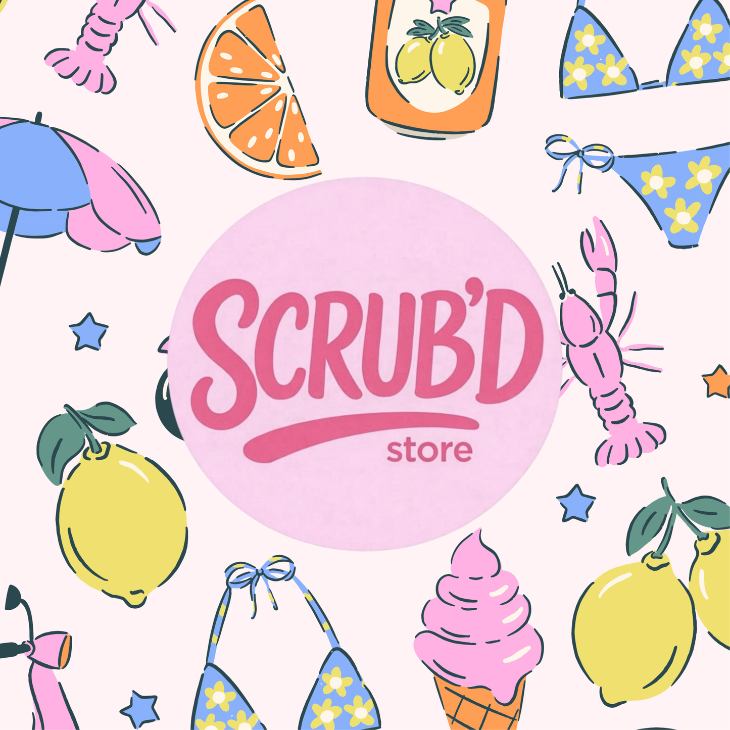 The Vacay Scrub Set
